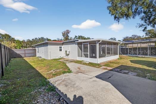 Back Yard from West Side