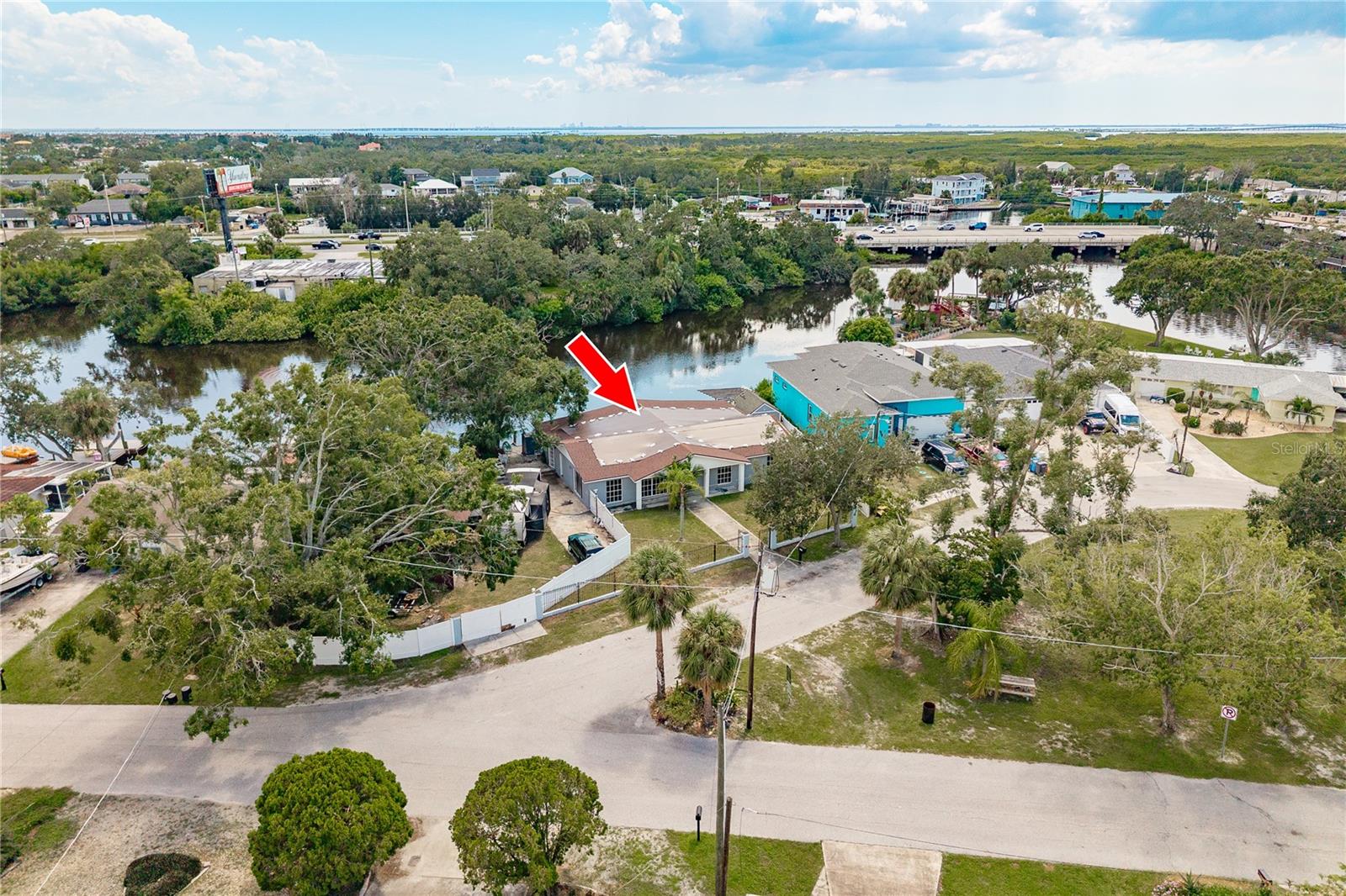Aerial and Canal View