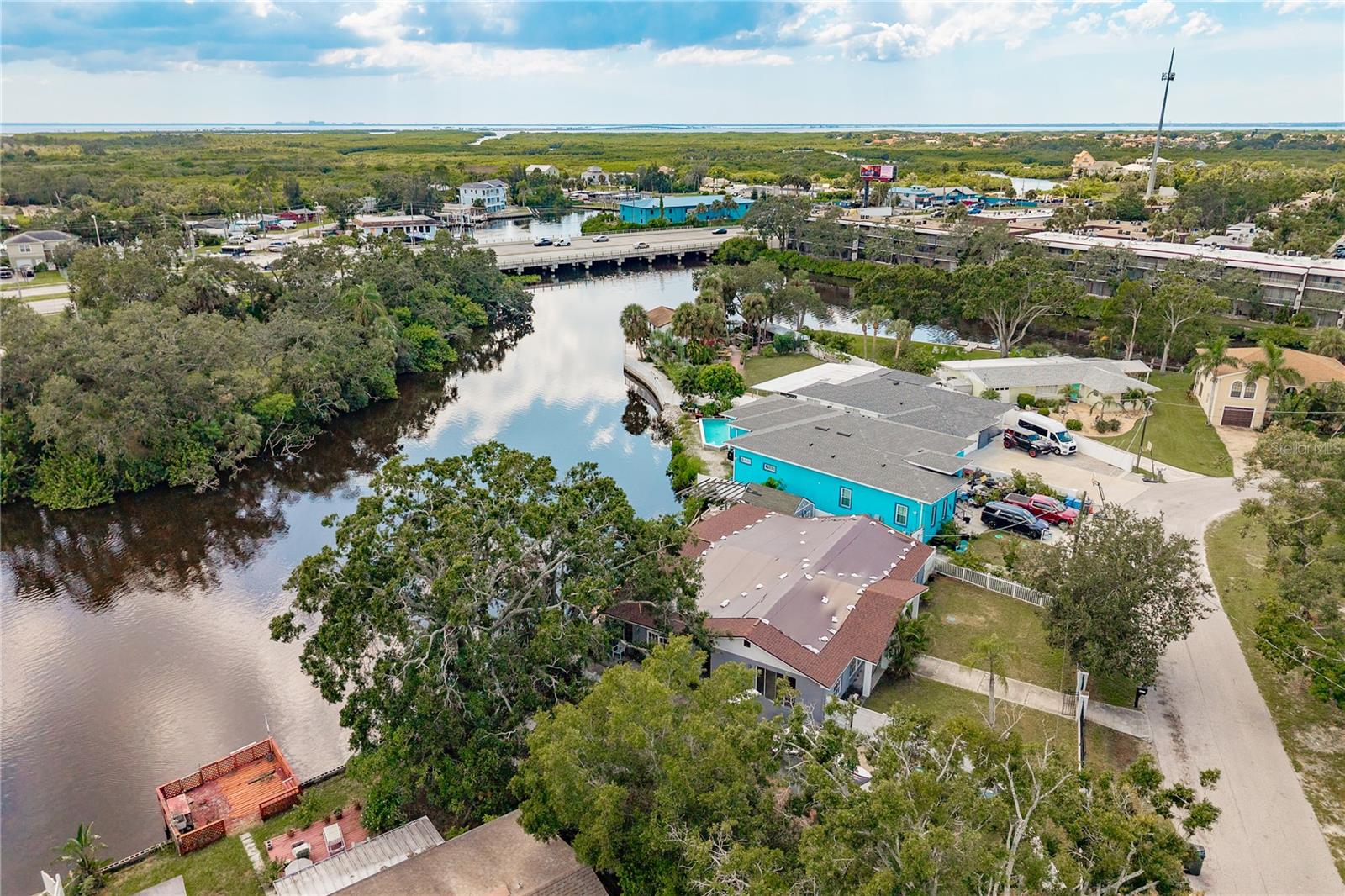 Aerial, Canal View
