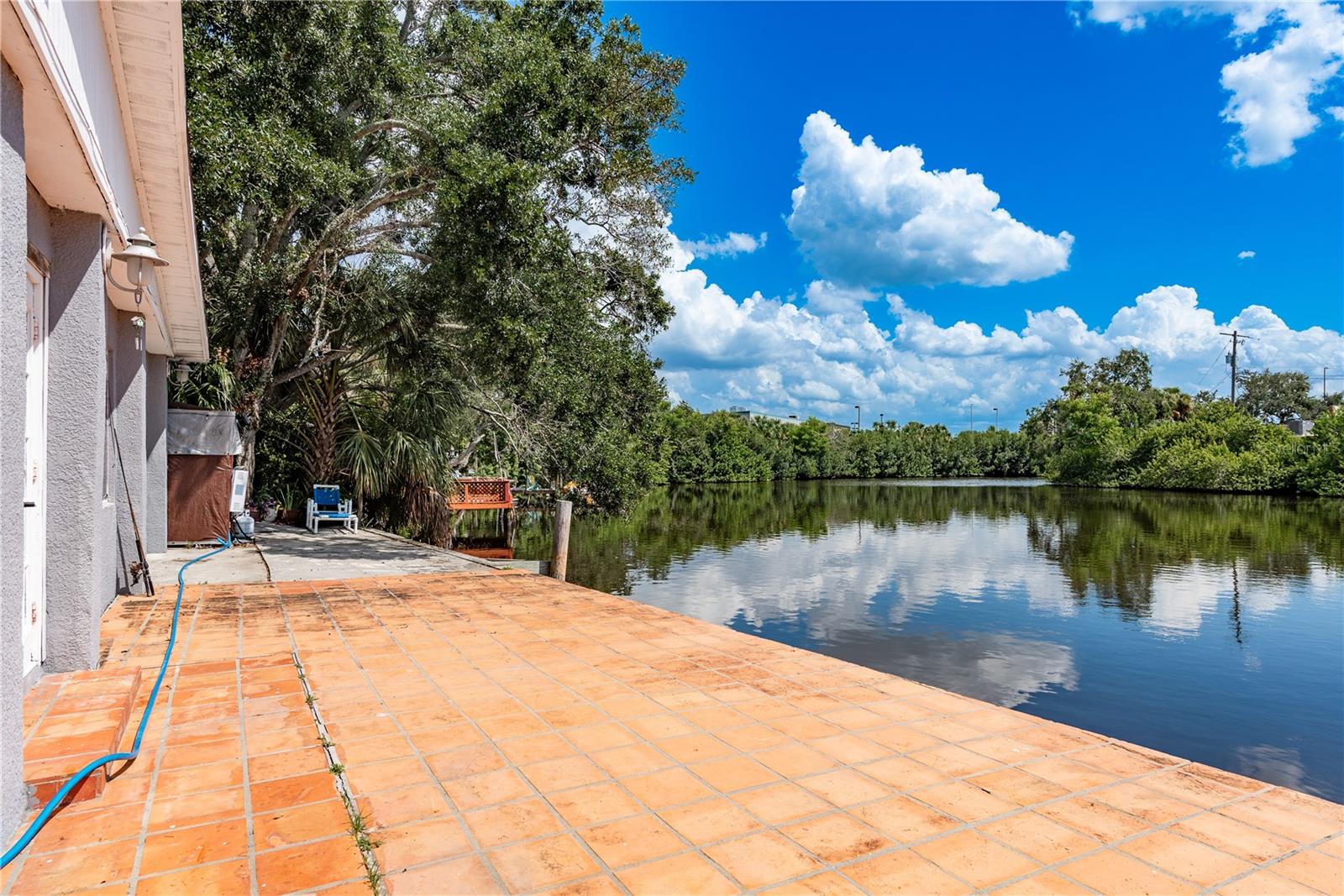 Patio and Canal