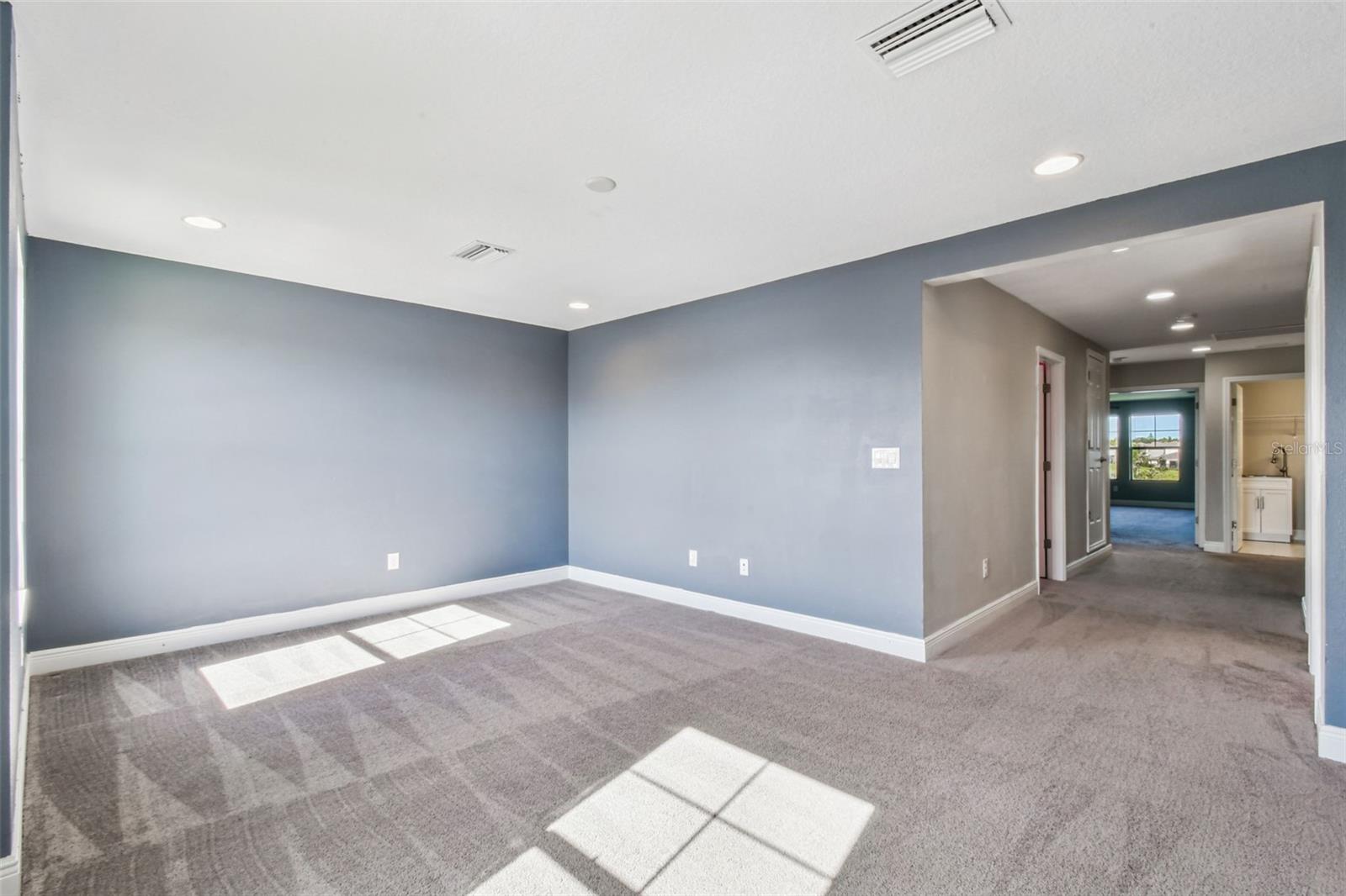 Large Upstairs Loft area.