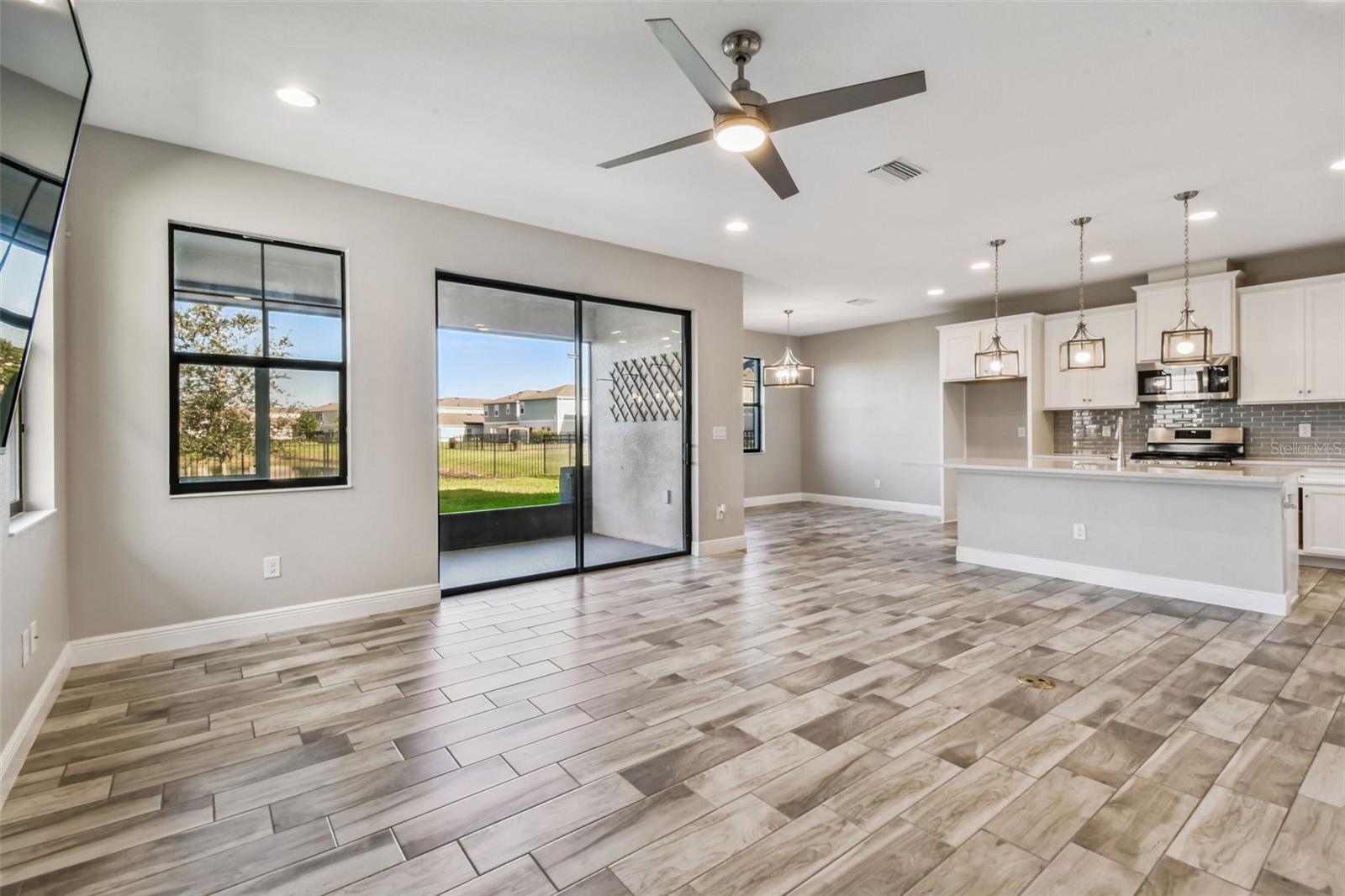 Open Concept Living room