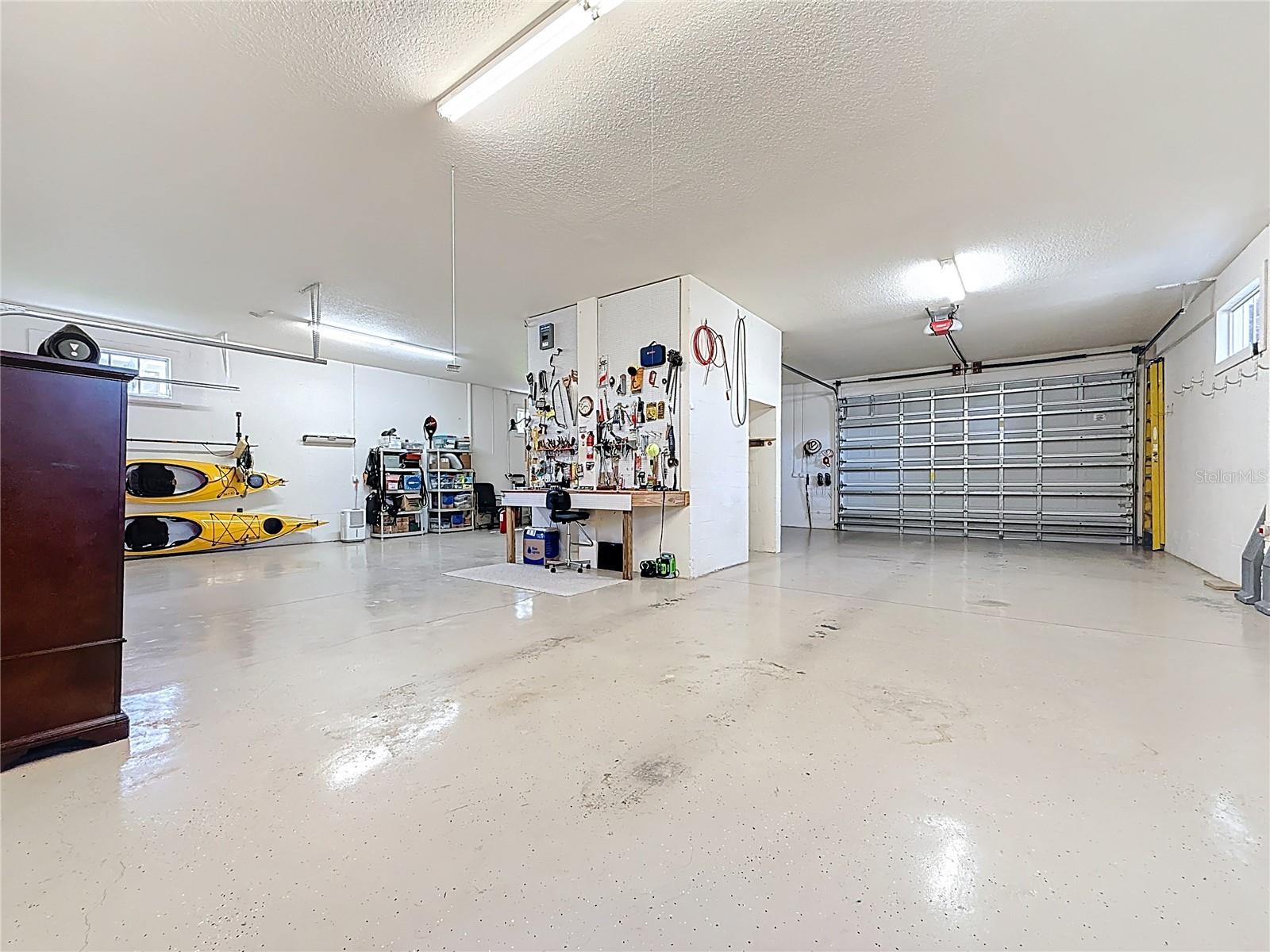 5+ car garage - RV or boat storage