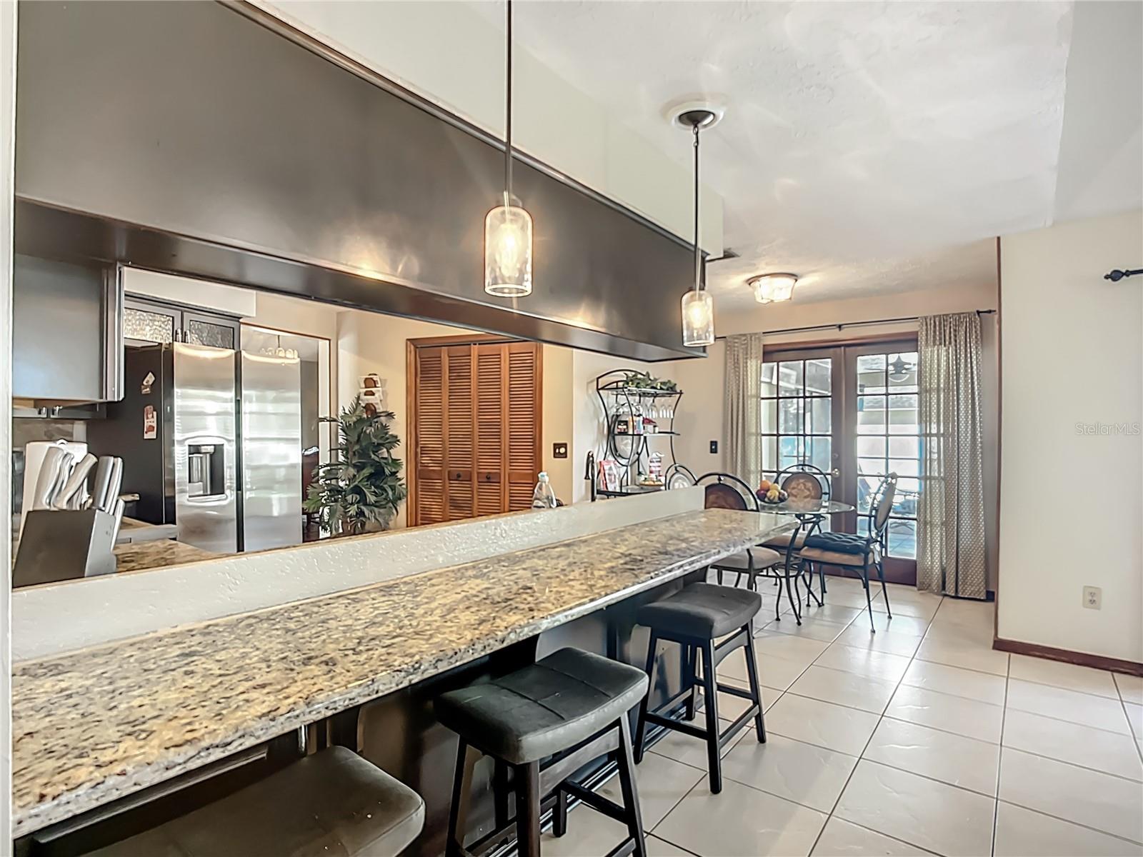 Tons of space for entertaining guest and family.