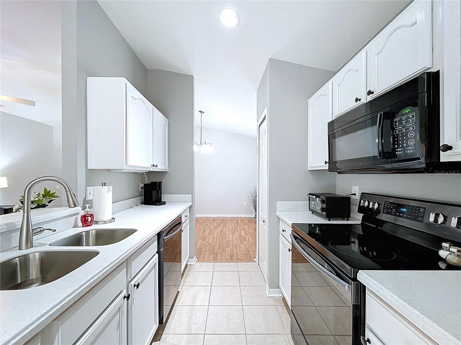 New cabinets for great storage