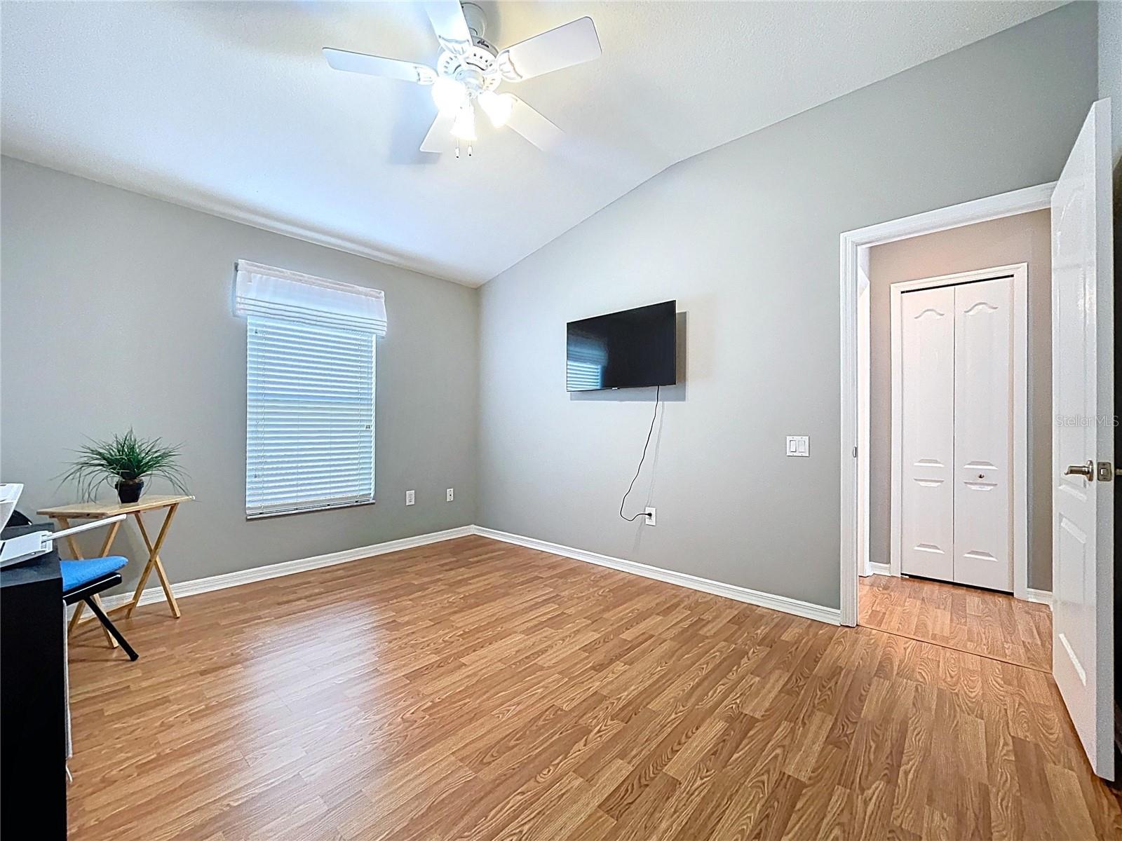 2nd Bedroom is in front of home