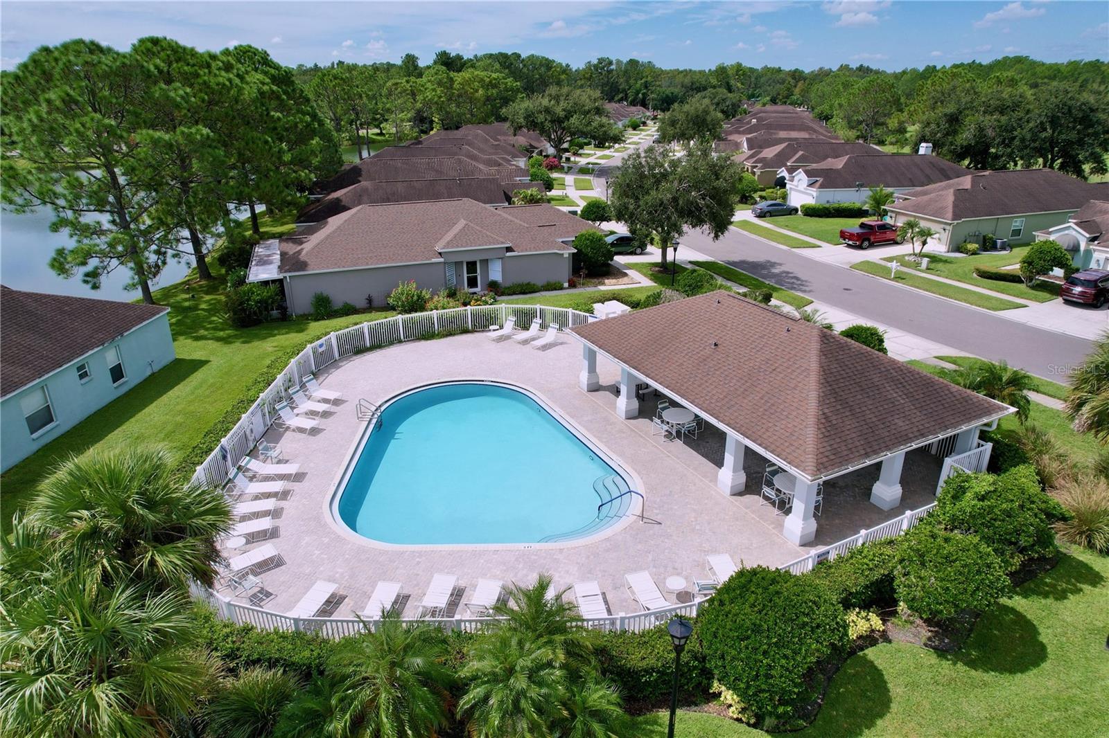 Churchill private pool across the street