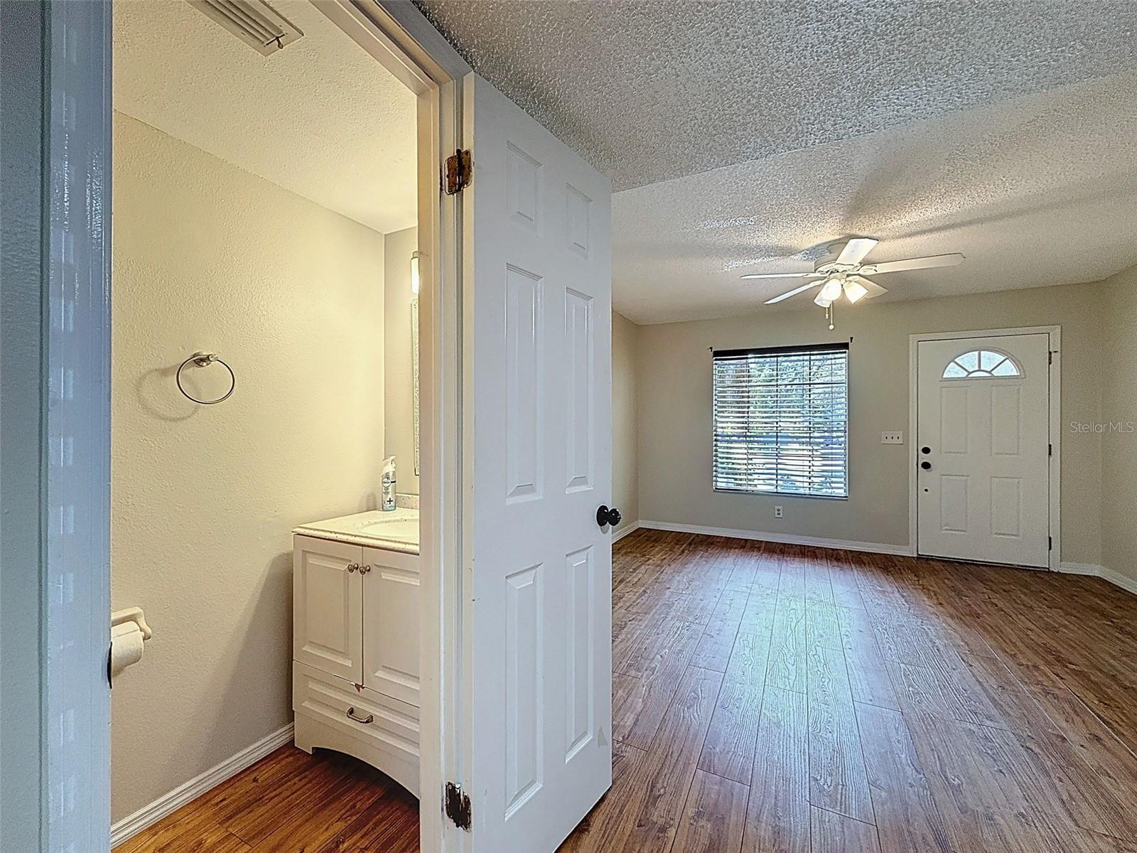 Downstairs half bathroom