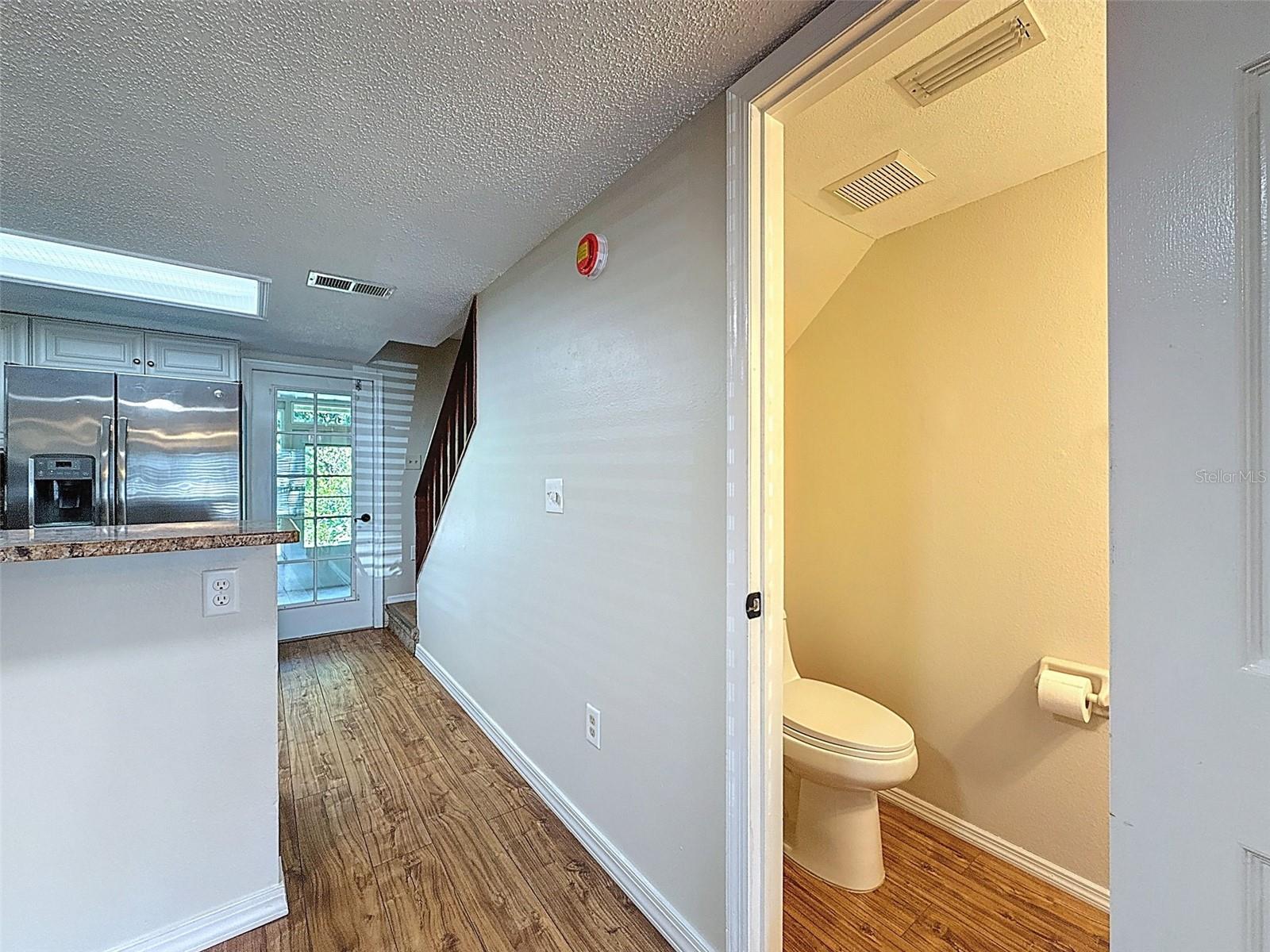 Downstairs half bathroom