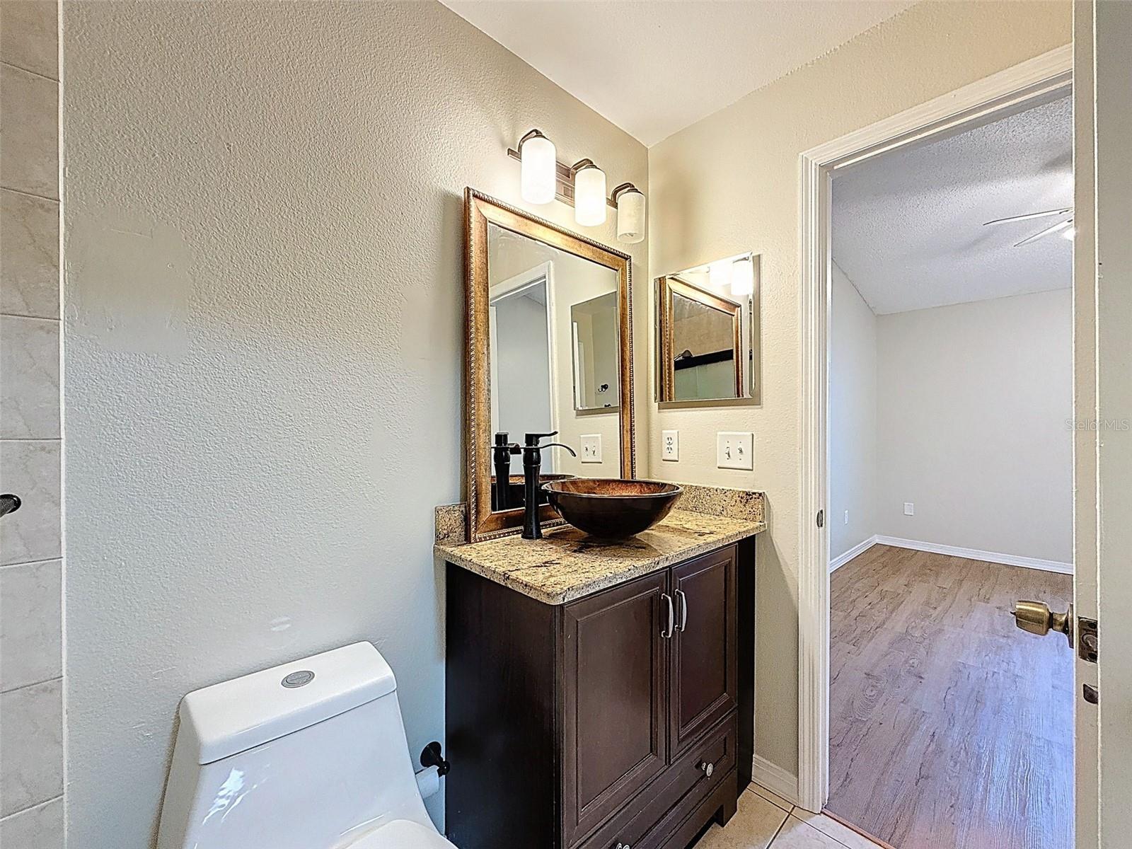 Upstairs bathroom