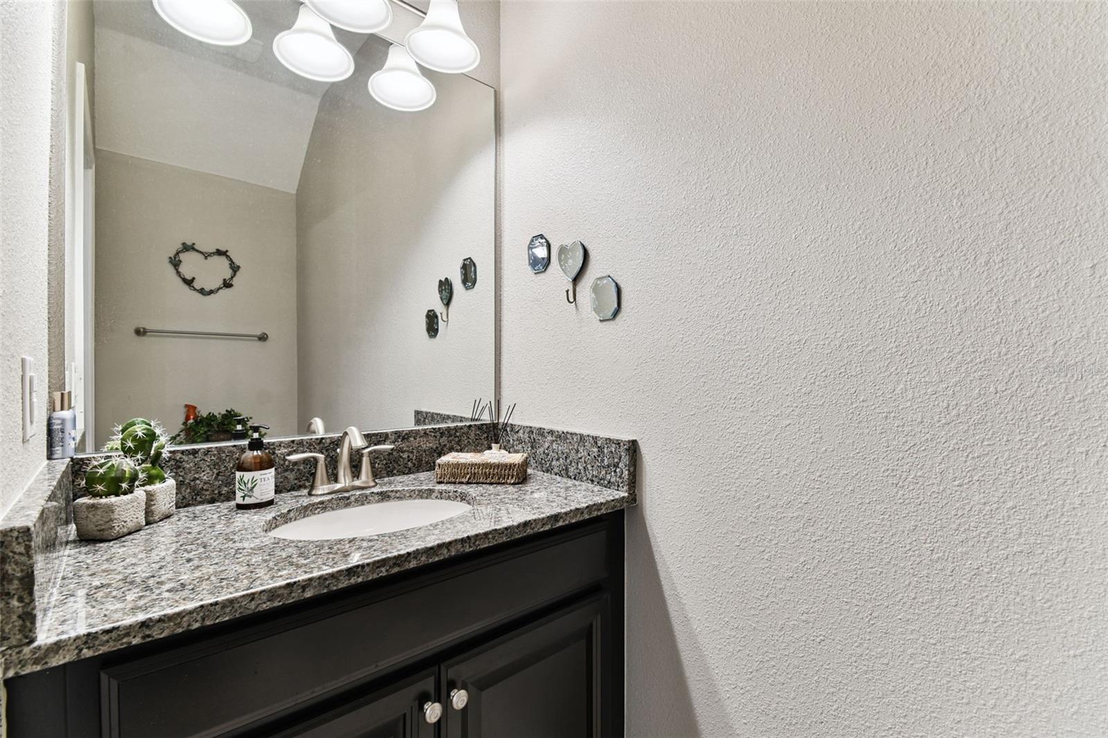 Guest 1/2 bath on 1st floor