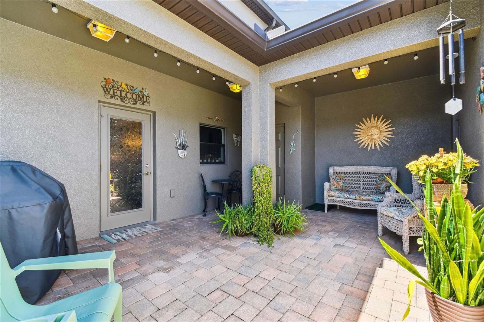 Paver patio
