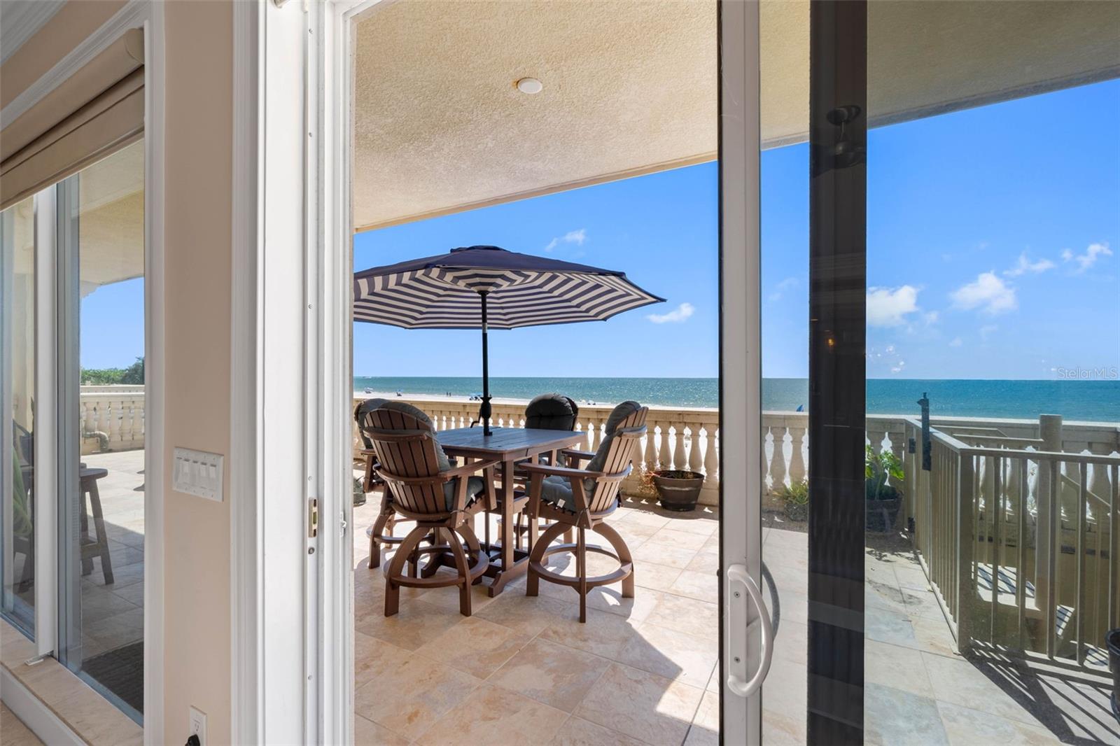 veranda off of living area