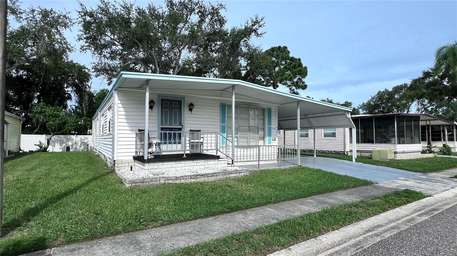 Front SE corner of home