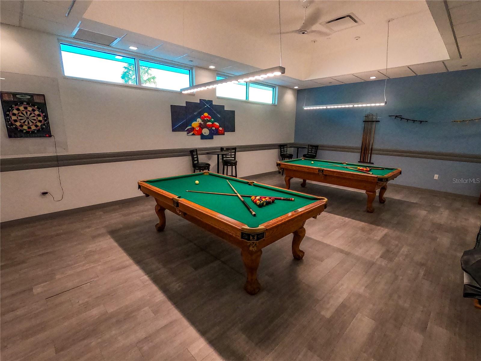 Billiard room