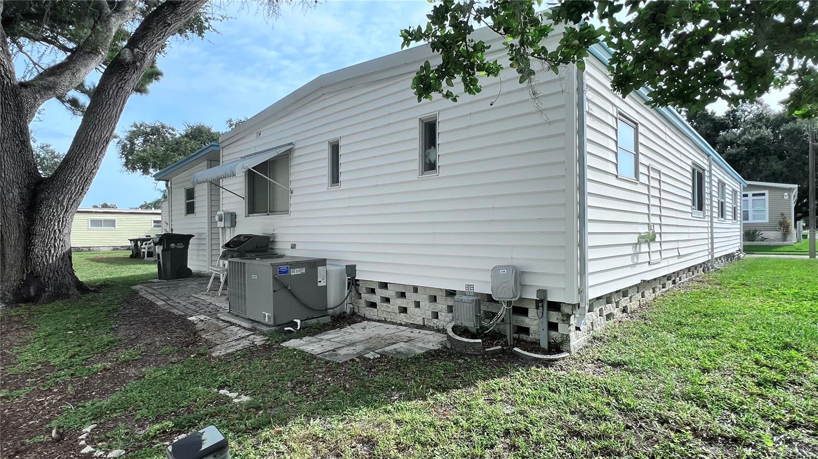 Back SW corner of home