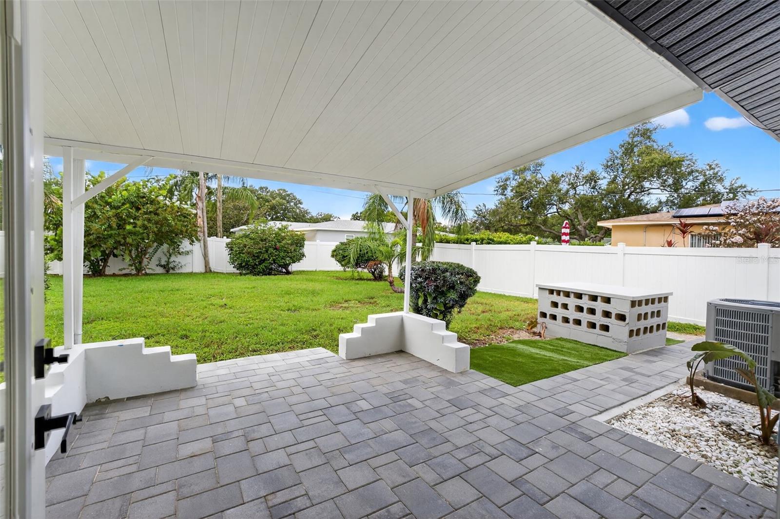 Back patio