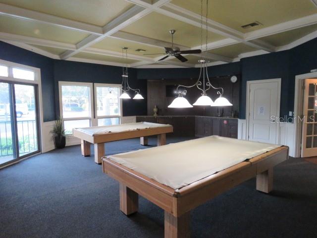 Billard tables take the stress away.