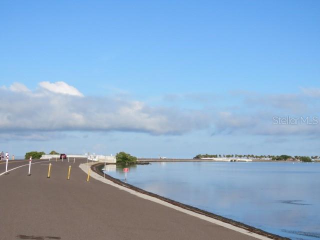 Literally 1 mile away is Fred Howard County Park with its gorgeous beach and causeway.  We walk here in the mornings....