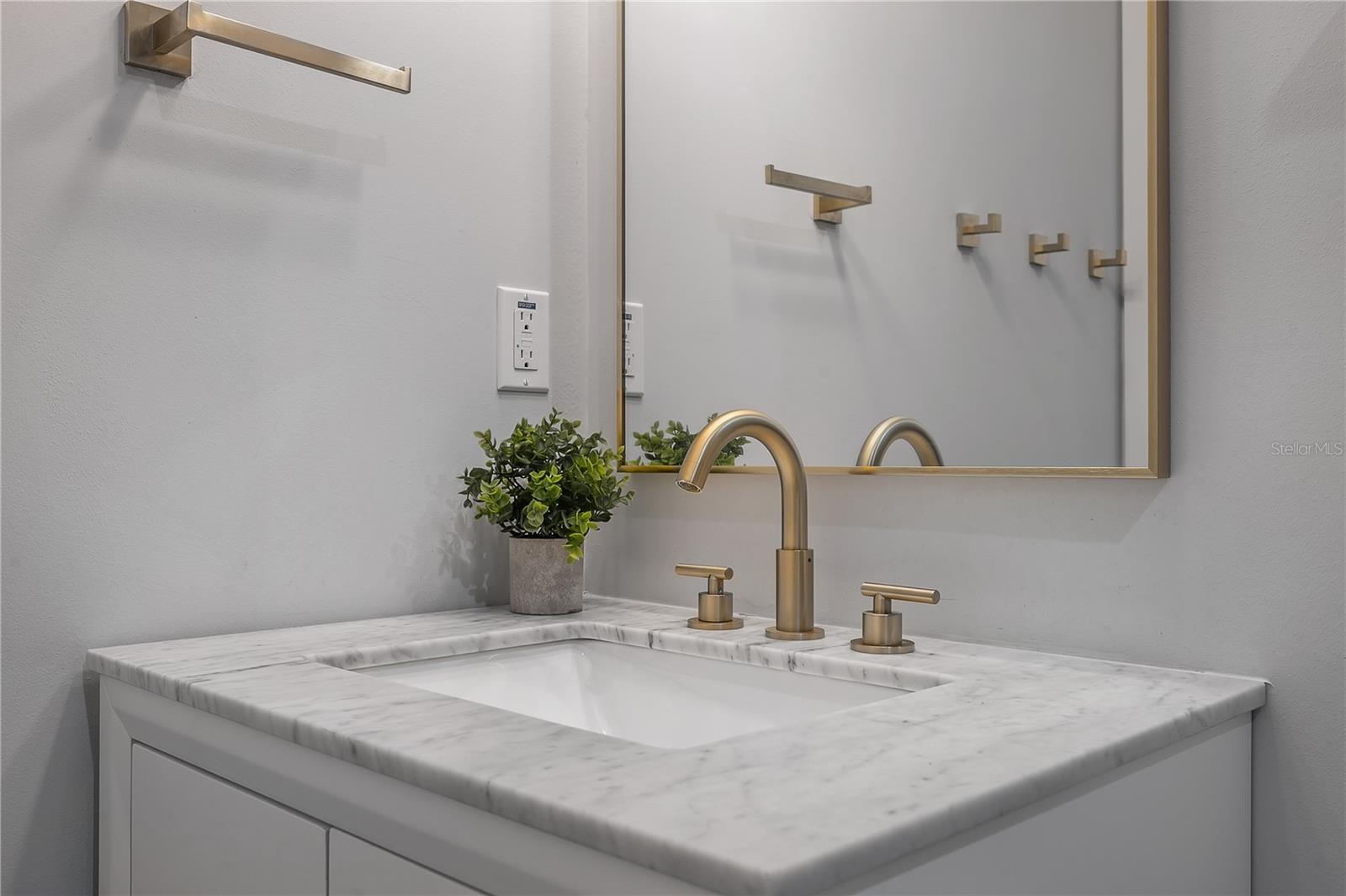 first floor guest full bathroom