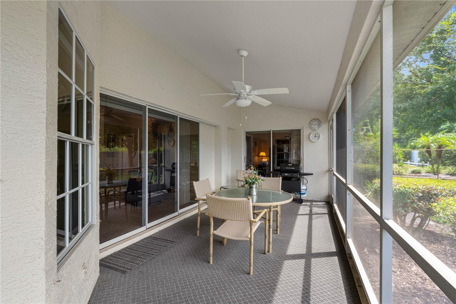Indoor/Outdoor living at its finest.
