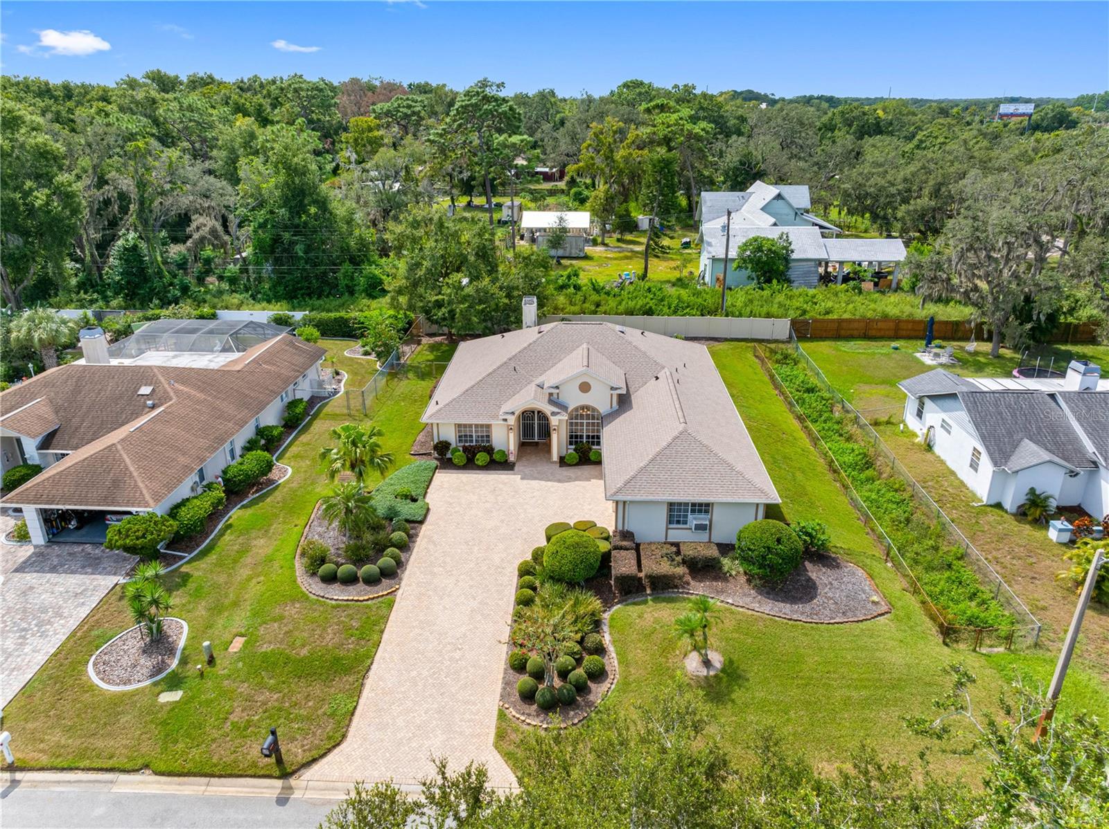 Overview of home .32 acre