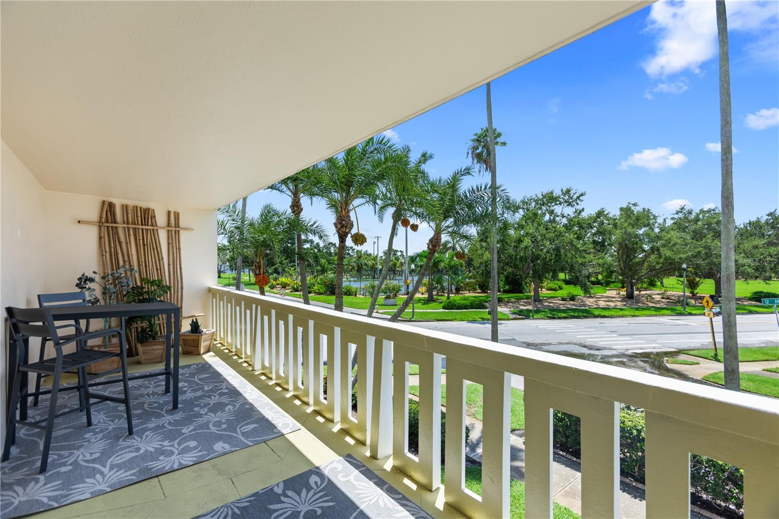 Large balcony of Primary bedroom