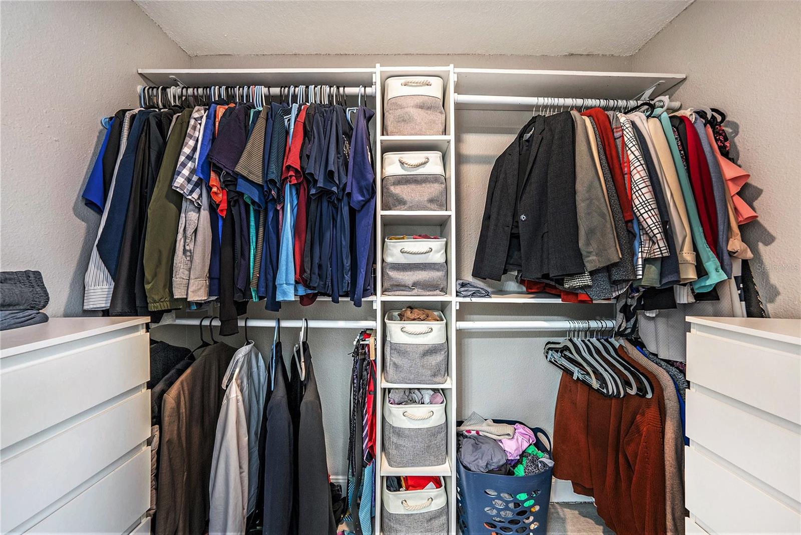 Primary bath with walk in closet
