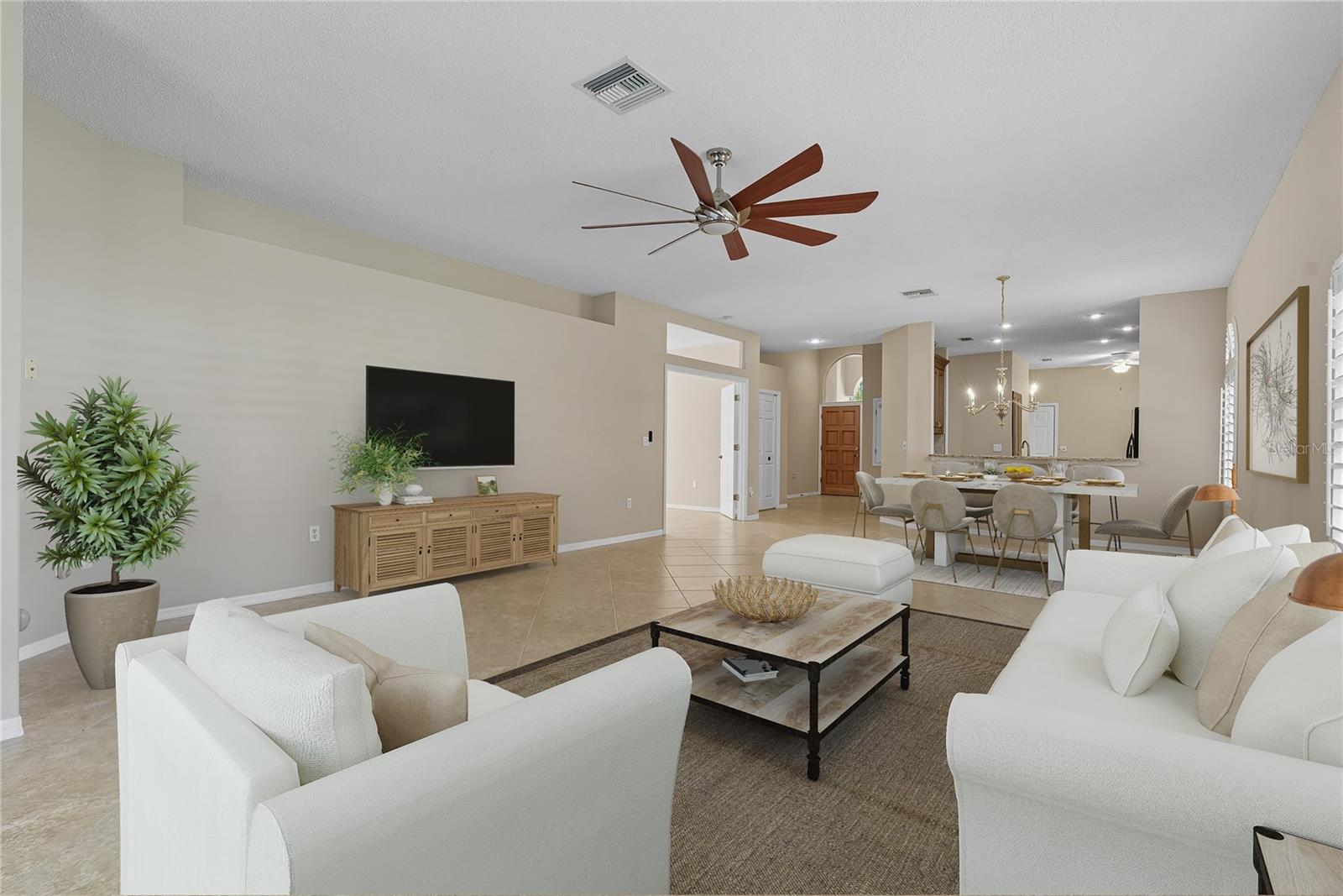 Living Room Virtually Stated