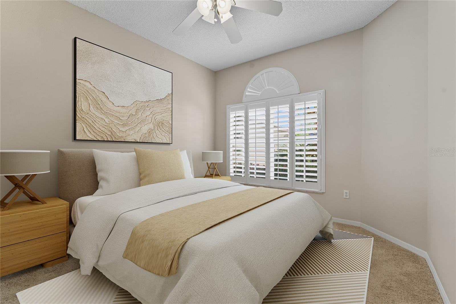 Spare Bedroom Virtually Staged