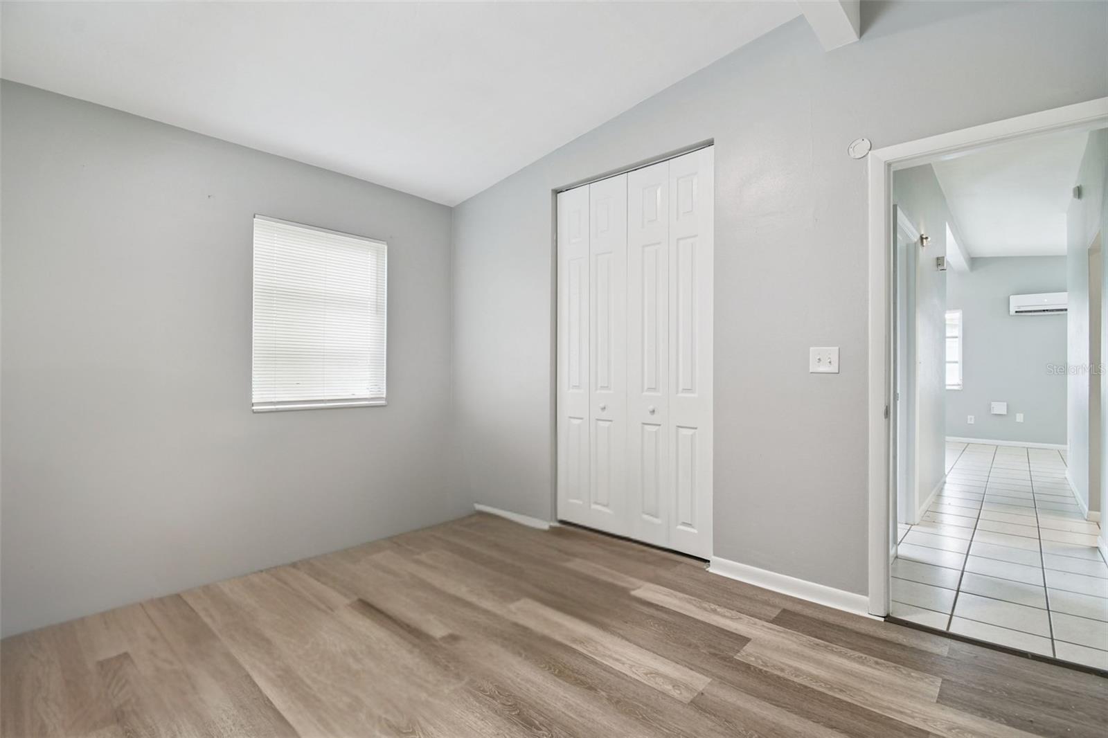 Bedroom and hallway