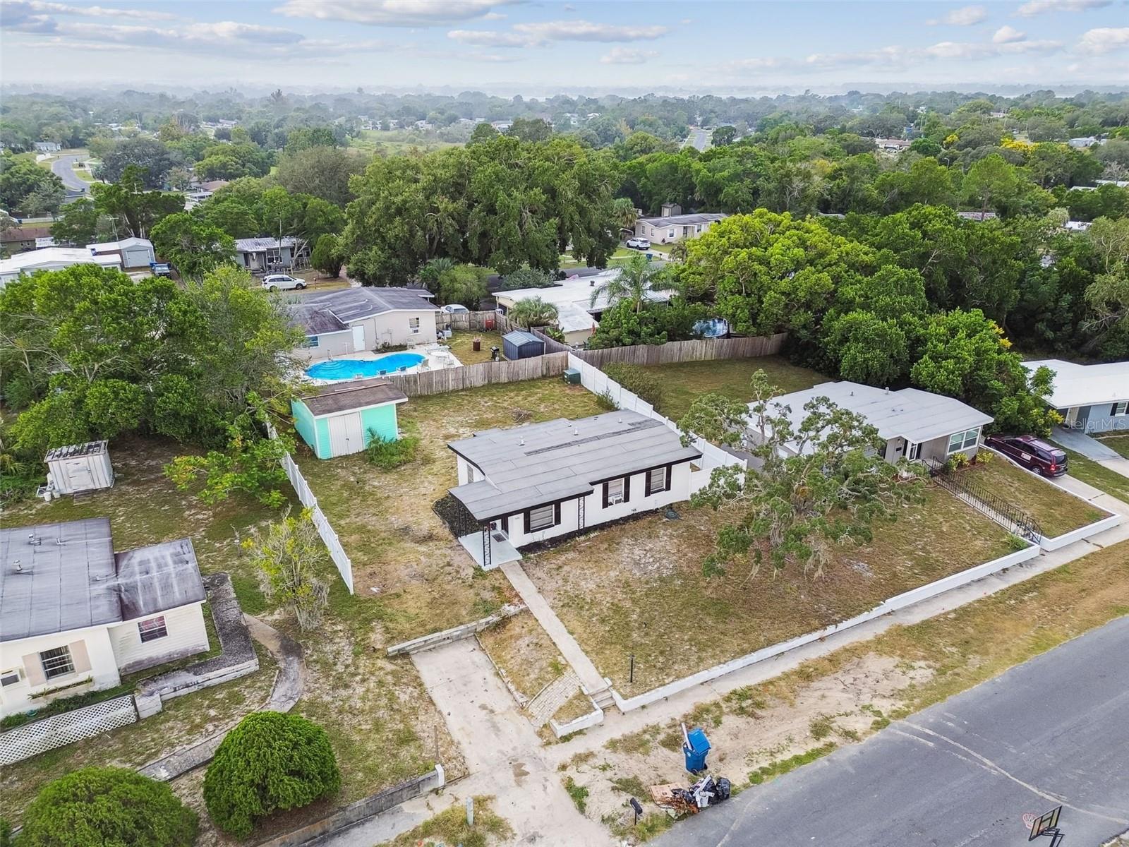 Full aerial view