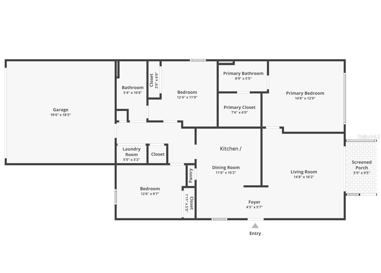Floor Plan Pulte Barrington Model