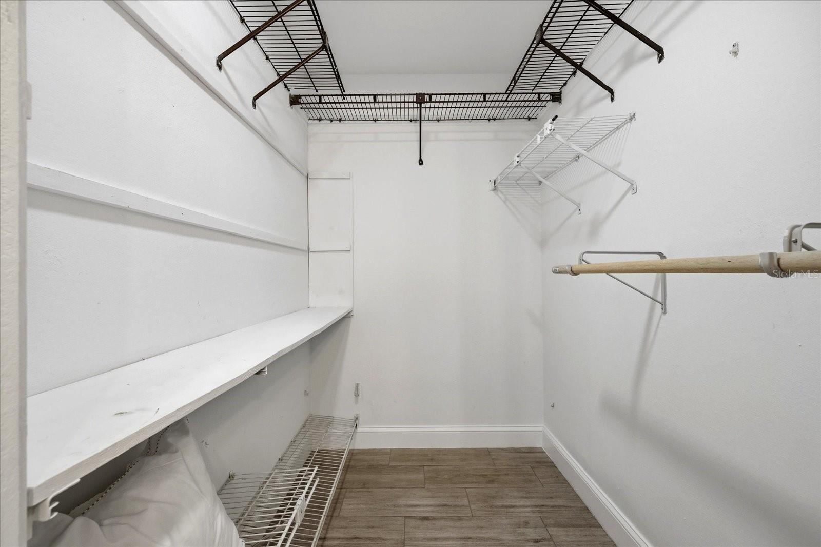 Primary Walk In Closet