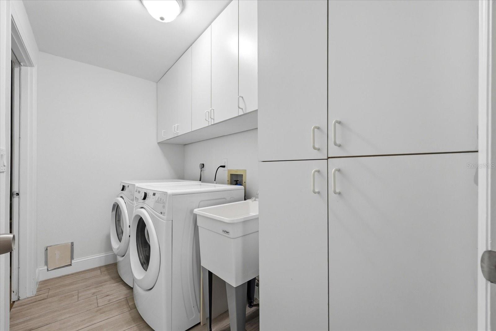 Laundry Room with Storage