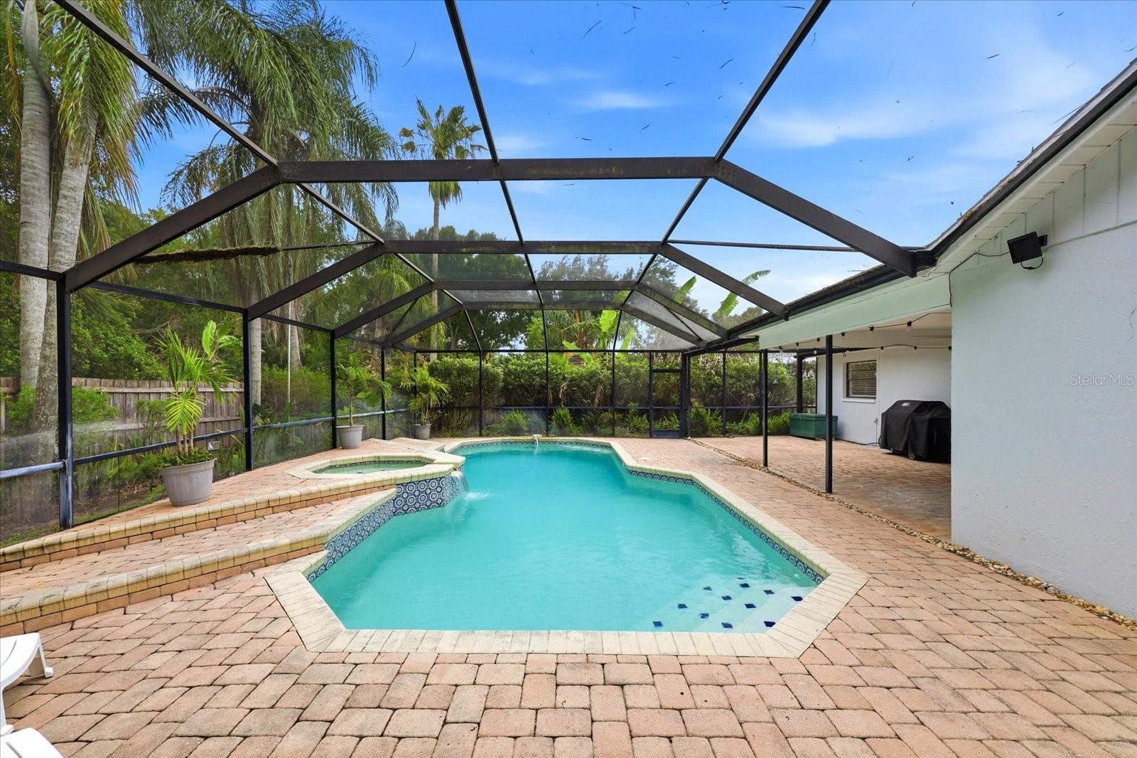 Vaulted Pool Enclosure