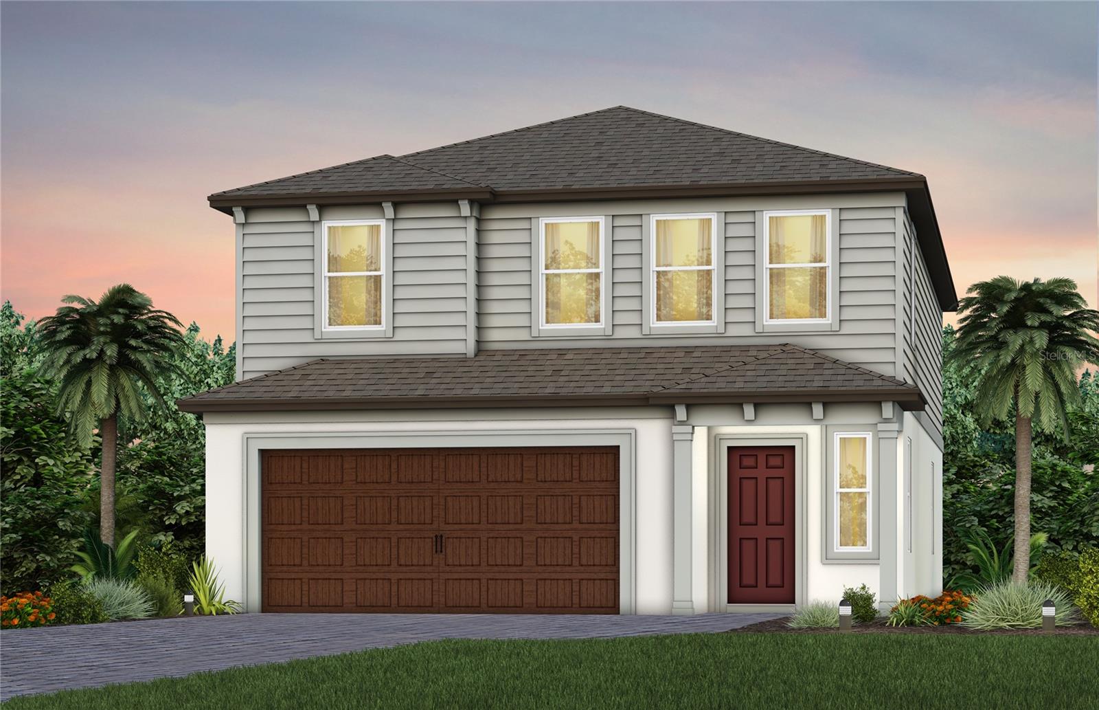 Exterior Rendering, Elevation FM2