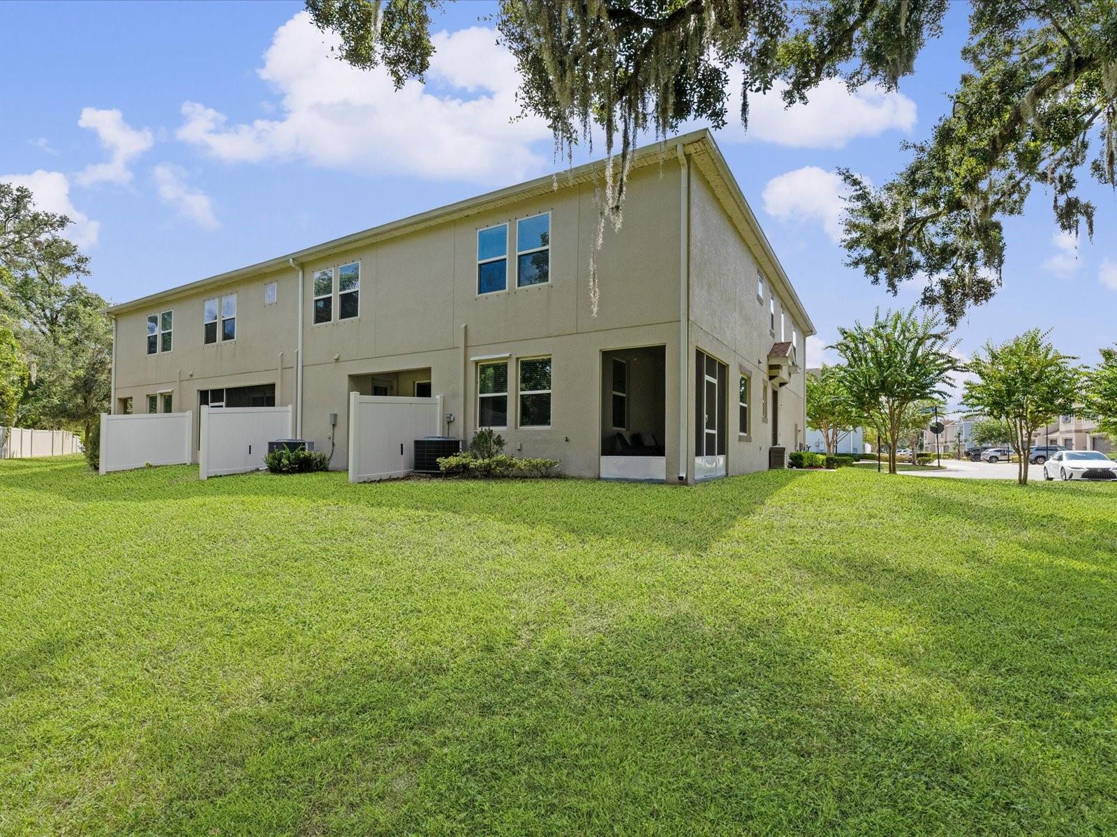 CORNER LOT - NO SIDE NEIGHBORS