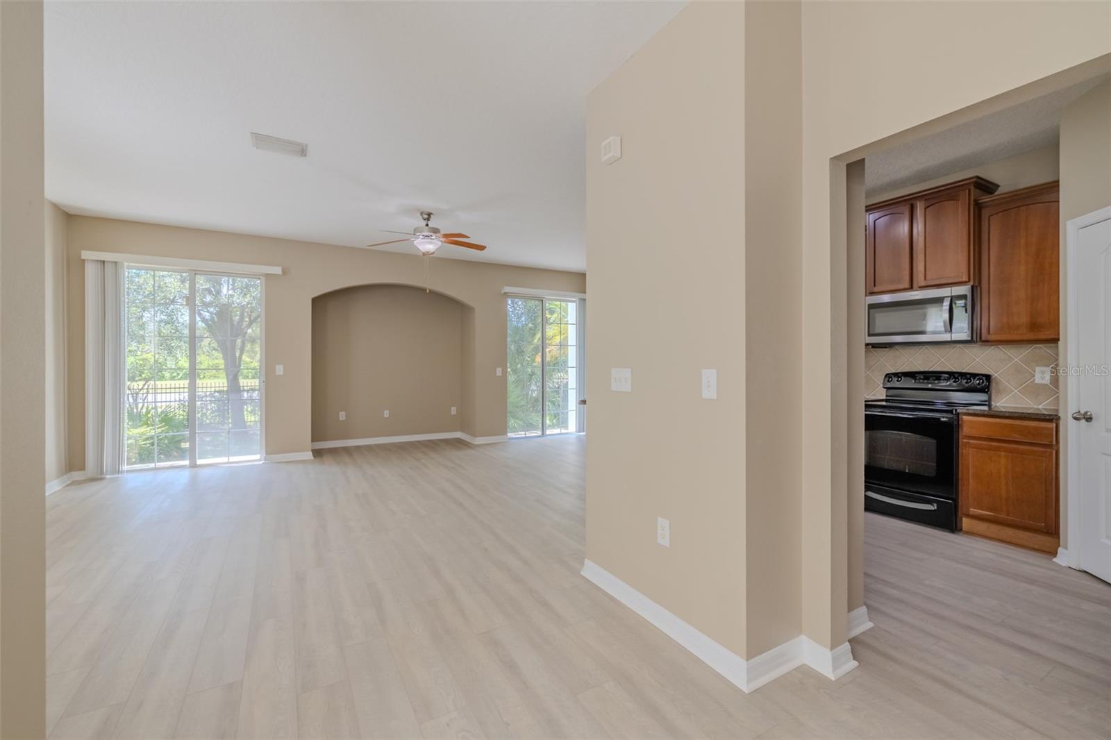 Family Room & Kitchen