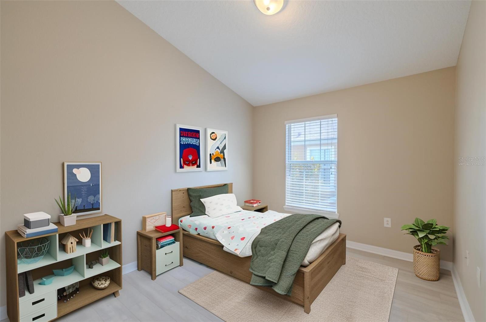 Virtually Staged Bedroom 1