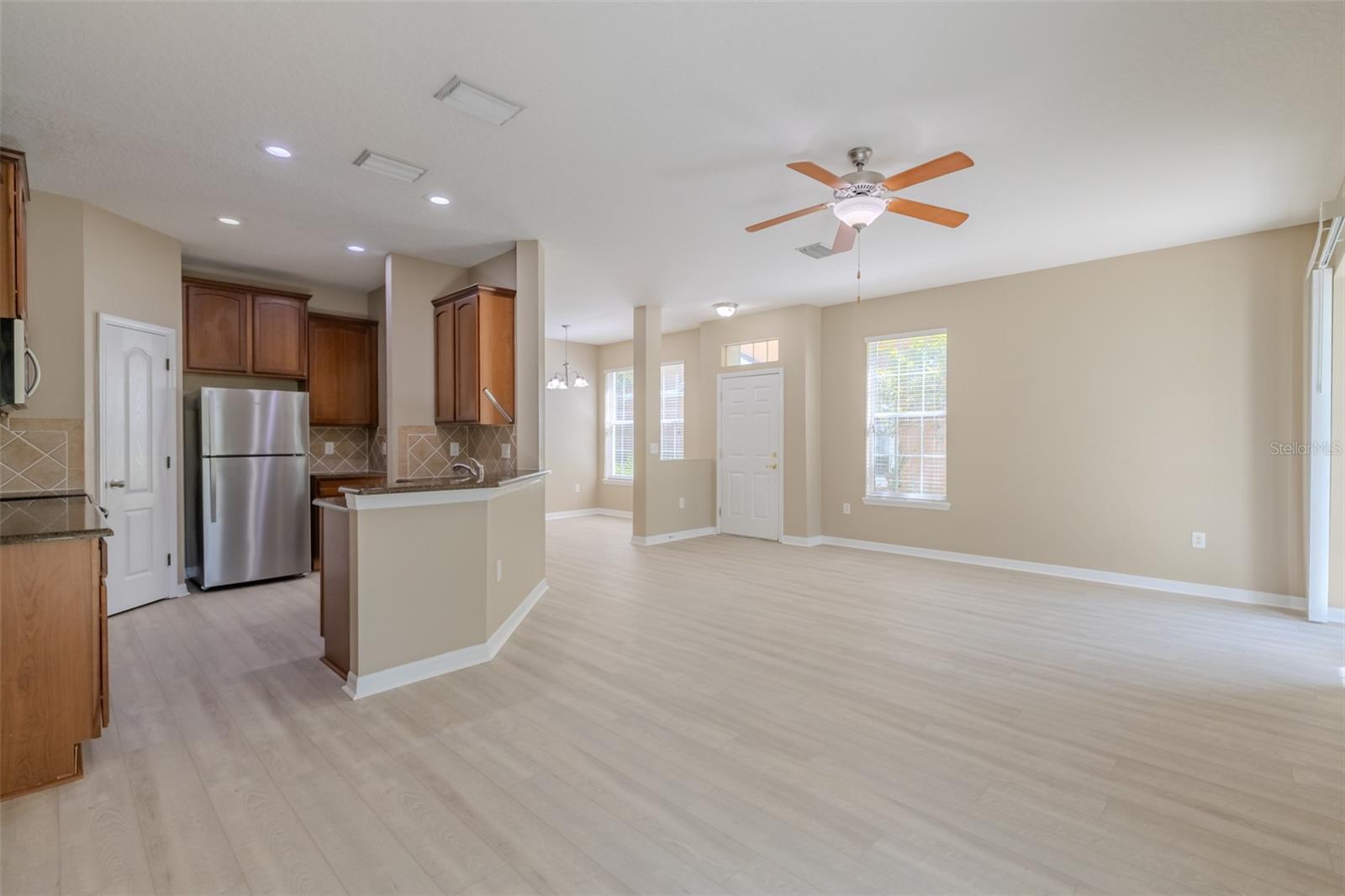Open floorplan