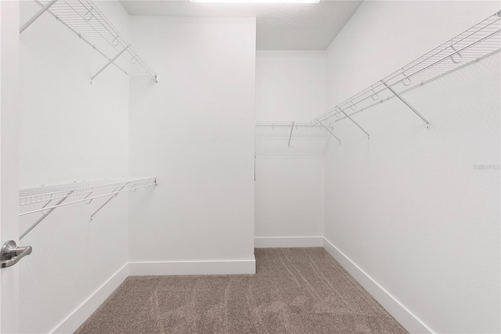 Primary walk-in closet