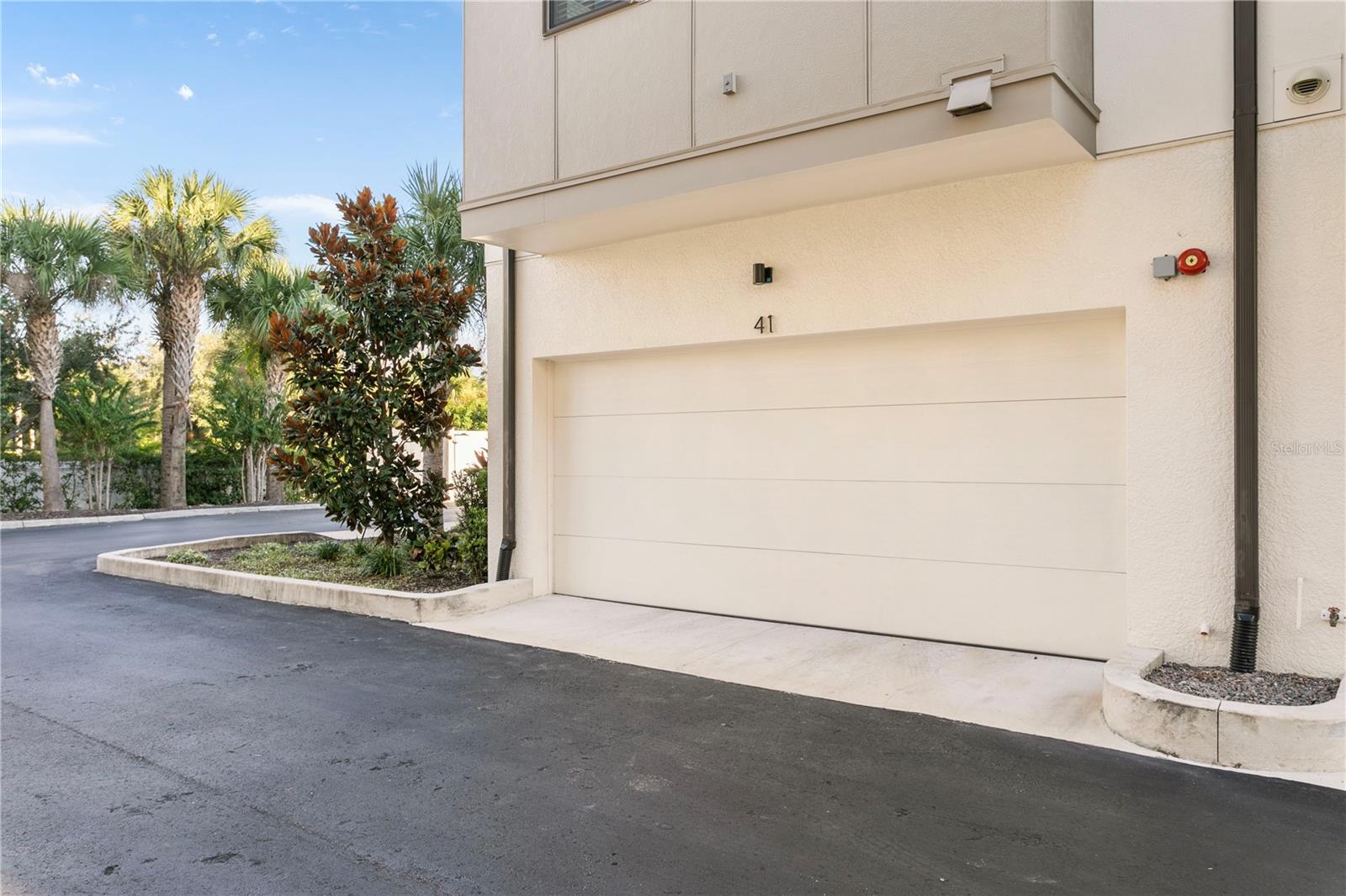 Large 2-car garage