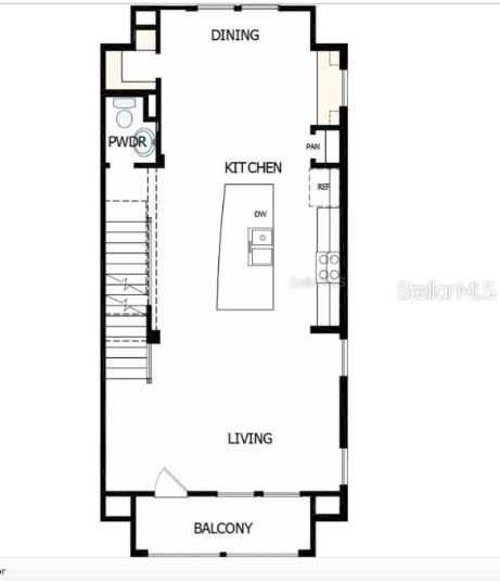 Main Living Space (2nd Floor)