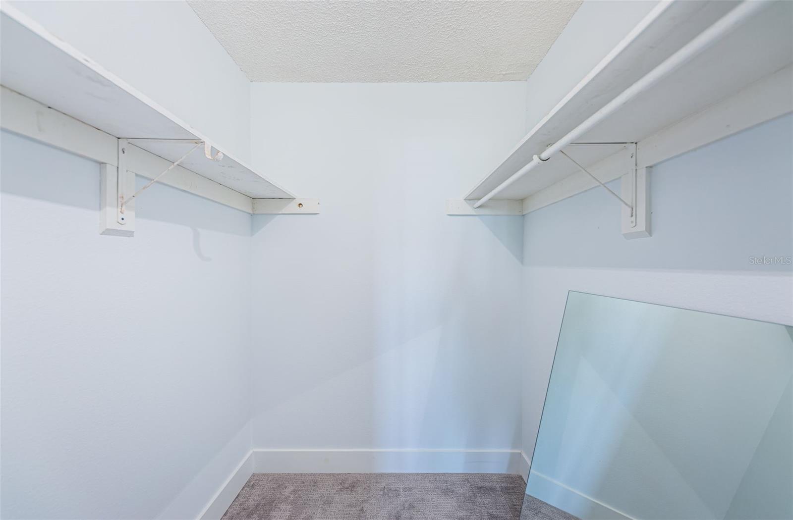 Primary walk-in closet