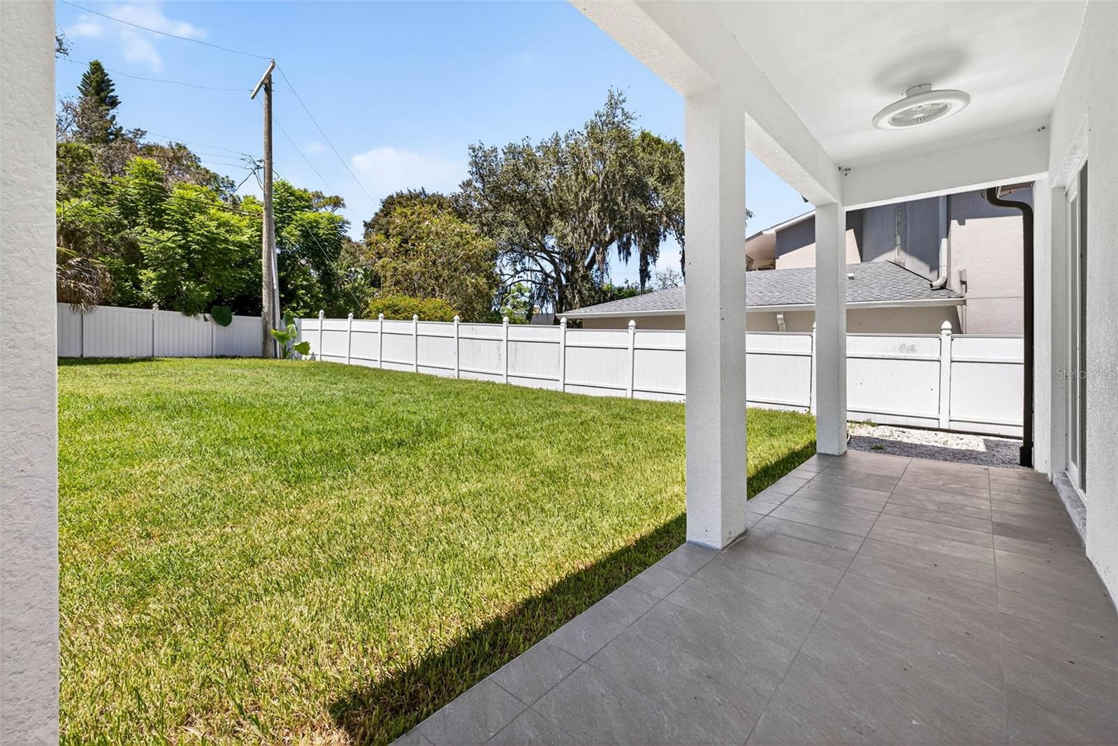 Rear Patio
