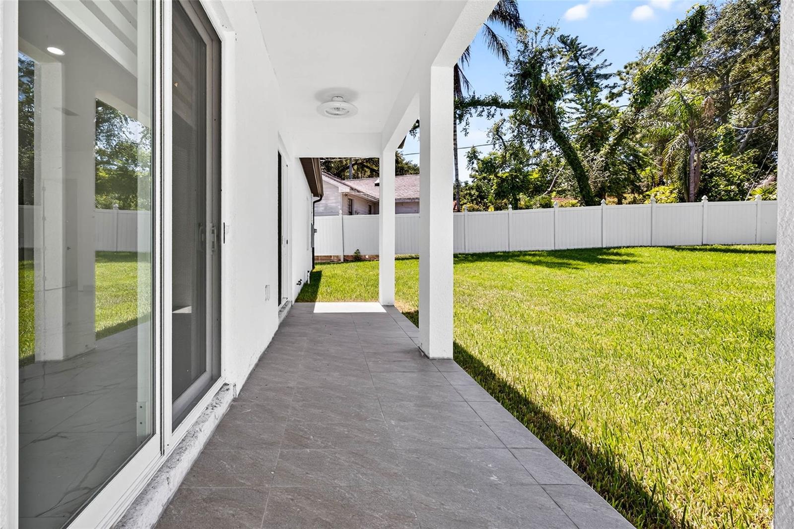 Rear Patio