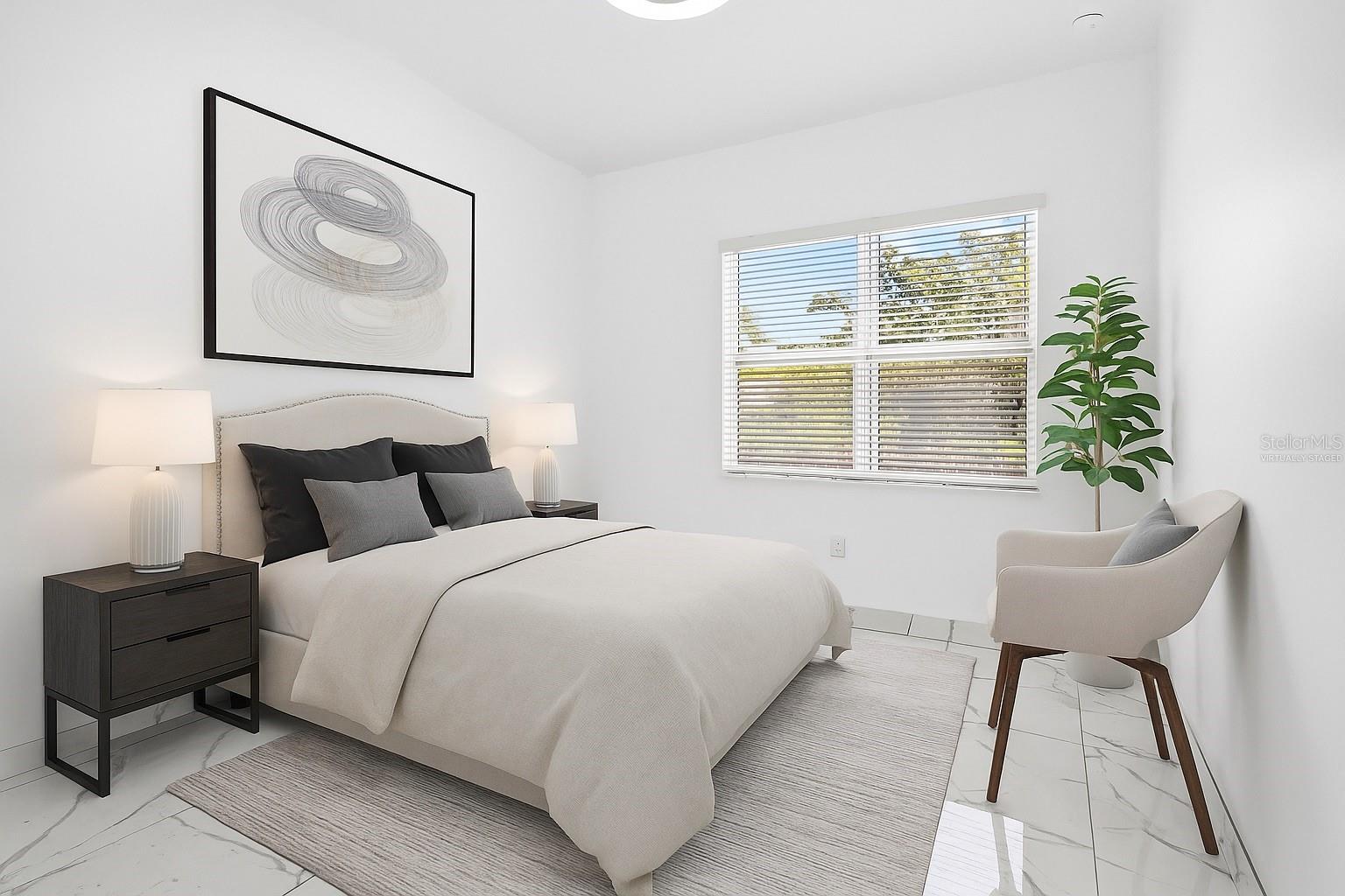 Bedroom 3 - virtually staged