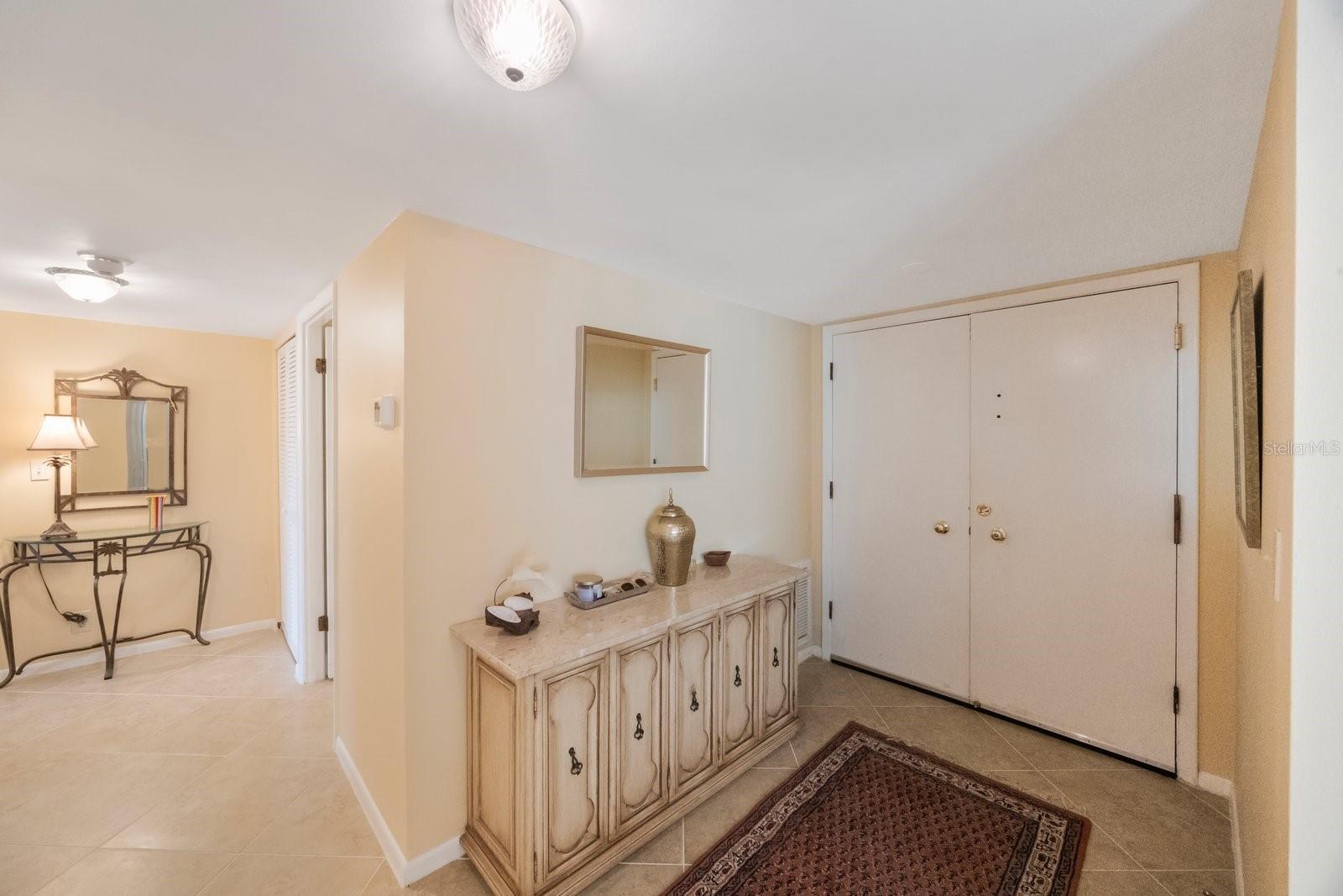 Entry looking at front door.