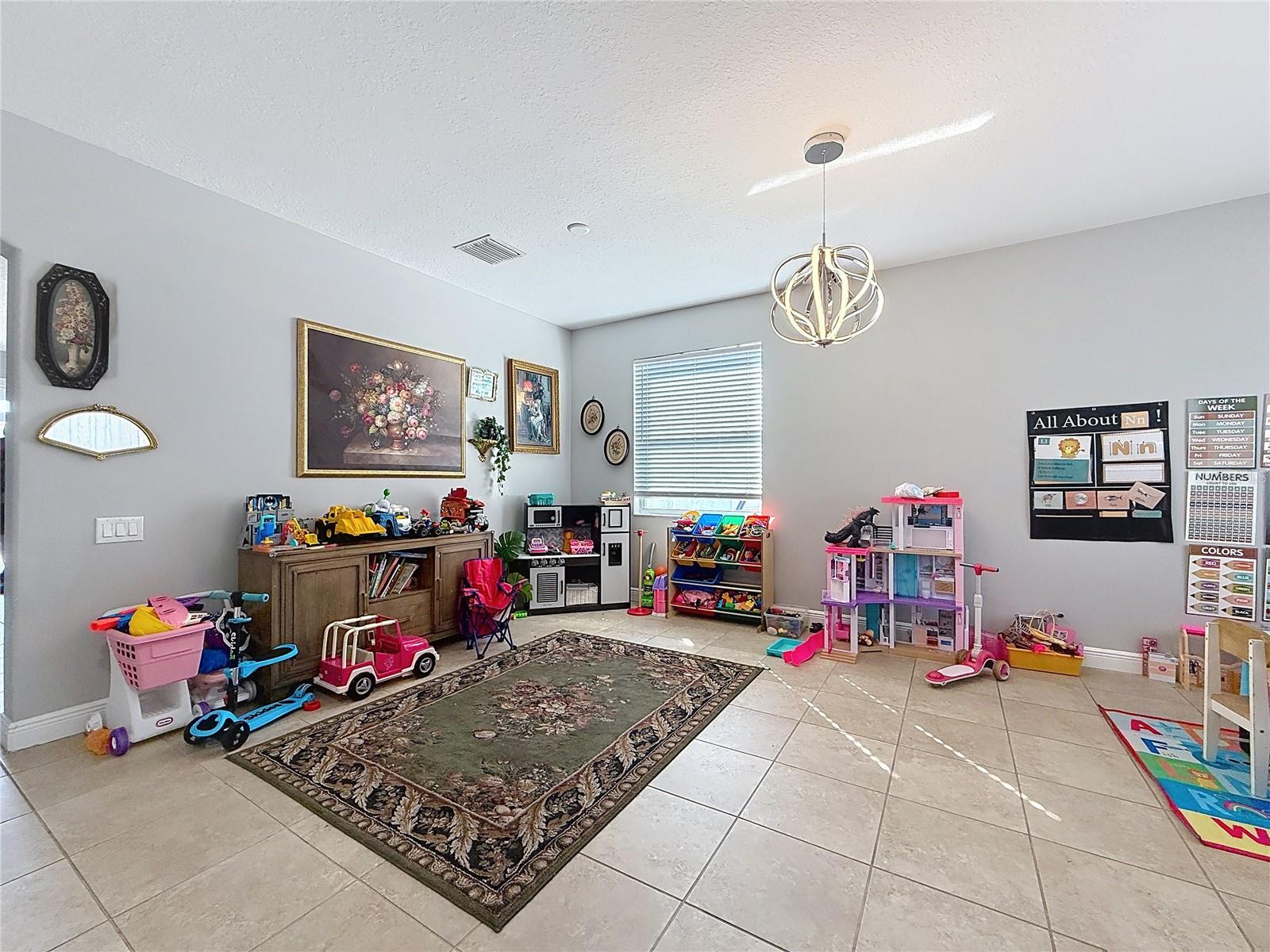 Shown with current tenant furnishings
